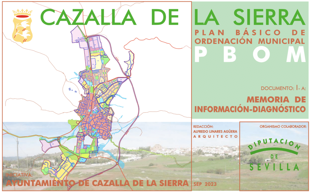 Publicada FASE 2 “MEMORIA DE INFORMACIÓN Y DIAGNÓSTICO” del Plan Básico de Ordenación Municipal (PBOM).